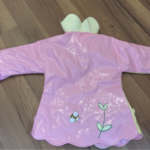 Kidorable Pink and Yellow Raincoat - Picture 8 of 9